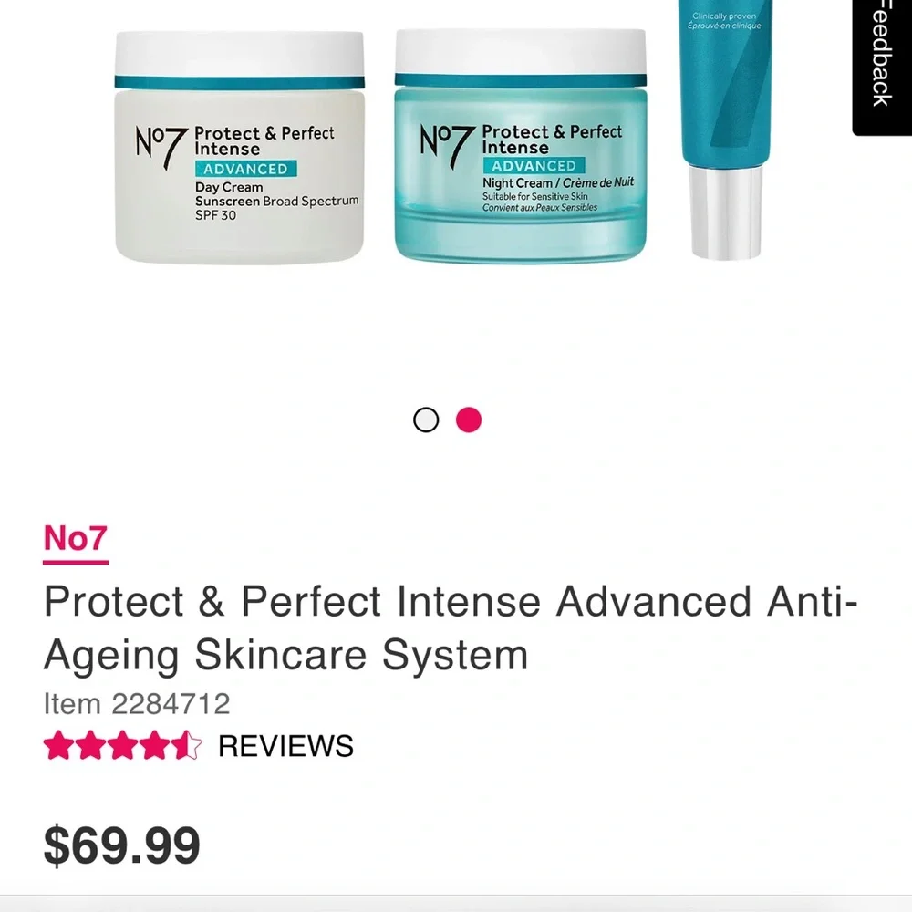 Protect & Perfect Intense Advanced Anti-Ageing Skincare System - Picture 3 of 4